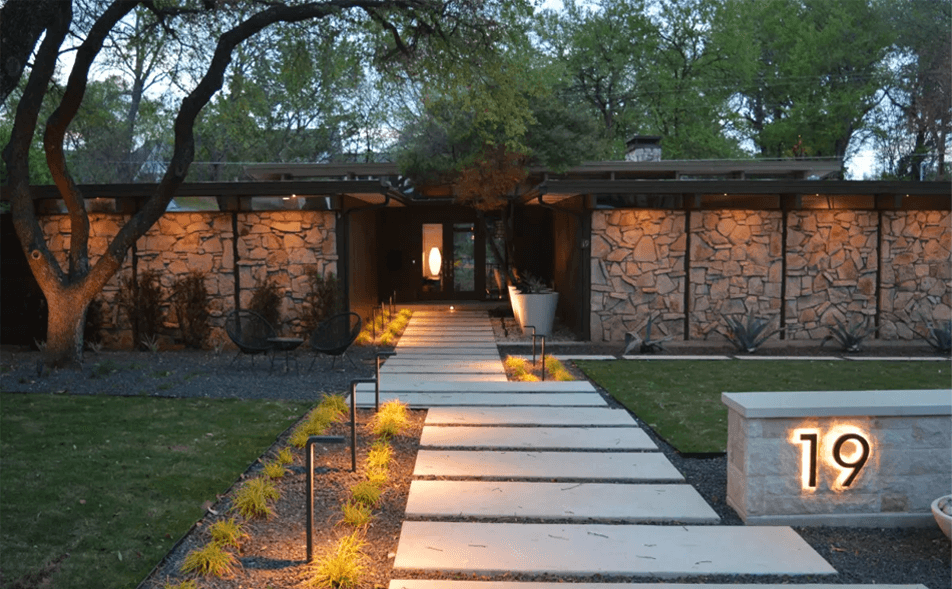 Landscape lighting from the range at Green Heat