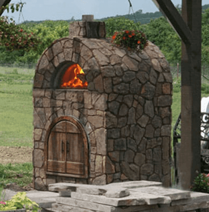 Outdoor oven from the range at Green Heat