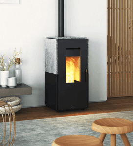 Pellet stove from the range at Green Heat