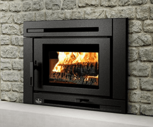 Wood fireplace insert from the range at Green Heat